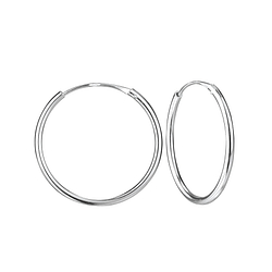 Wholesale 20mm Silver Hoop Earrings