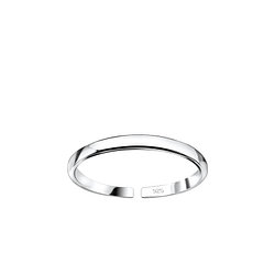 Wholesale Silver Band Adjustable Toe Ring