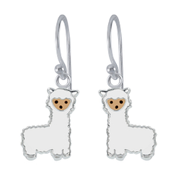 Wholesale Silver Alpaca Earrings