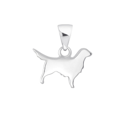 Wholesale Silver Dog Pendant