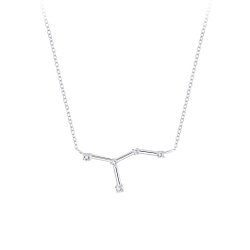 Wholesale Silver Cancer Constellation Necklace