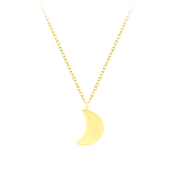Wholesale Silver Moon Necklace