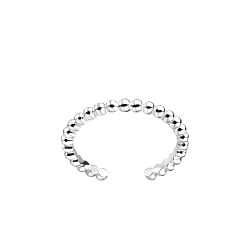 Wholesale Silver Patterned Toe Ring