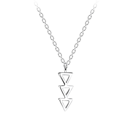 Wholesale Silver Geometric Necklace