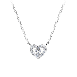 Wholesale Silver Heart Necklace