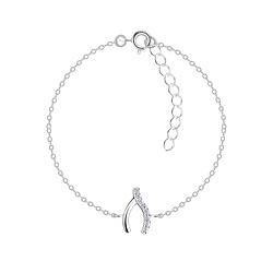 Wholesale Silver Wishbone Bracelet