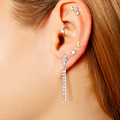 Wholesale Silver Earring - Stacking Pack 1 Wholesale Silver Earring - Stacking Pack 1