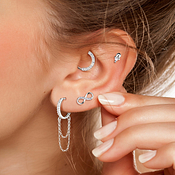 Wholesale Silver Earring - Stacking Pack 2 Wholesale Silver Earring - Stacking Pack 2