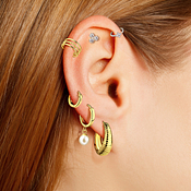Wholesale Silver Earring - Stacking Pack 5 Wholesale Silver Earring - Stacking Pack 5