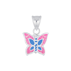 Silver Butterfly Pendant - Wholesale - 1895