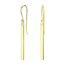 Silver Bar Earrings - Wholesale - 5210 Silver Bar Earrings - Wholesale - 5210