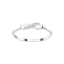 Silver Infinity Ring - Wholesale - 7445