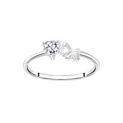 Silver Dog Ring - Wholesale - 7379