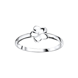 Silver Flower Ring - Wholesale - 8349