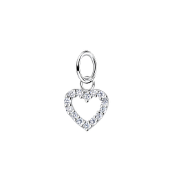 Silver Heart Pendant - Wholesale - 10644