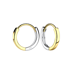 13mm Silver Huggie Earrings - Wholesale - 16460