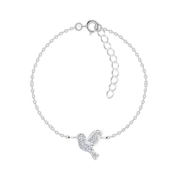 Silver Bird Bracelet - Wholesale - 17256 Silver Bird Bracelet - Wholesale - 17256