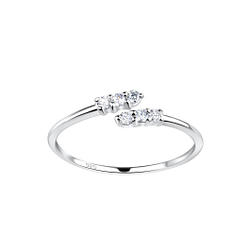 Silver Opened Ring - Wholesale - 18031