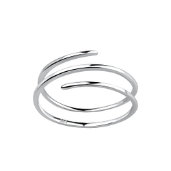 Silver Line Ring - Wholesale - 19116 Silver Line Ring - Wholesale - 19116