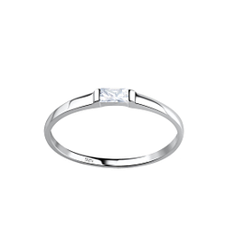 Silver Geometric Ring - Wholesale - 18775 Silver Geometric Ring - Wholesale - 18775