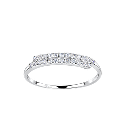 Silver Line Ring - Wholesale - 19220 Silver Line Ring - Wholesale - 19220