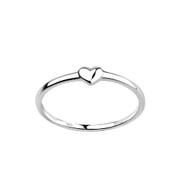 Silver Heart Ring - Wholesale - 19221 Silver Heart Ring - Wholesale - 19221