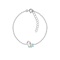 Silver Unicorn Bracelet - Wholesale - 20771 Silver Unicorn Bracelet - Wholesale - 20771