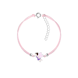 Silver Fairy Cord Bracelet - Wholesale - 20803
