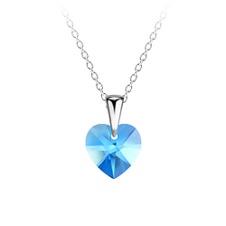 Silver Heart Necklace - Wholesale - 21327 Silver Heart Necklace - Wholesale - 21327