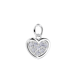 Silver Heart Pendant - Wholesale - 21278