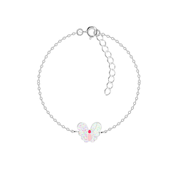 Silver Butterfly Bracelet - Wholesale - 21847 Silver Butterfly Bracelet - Wholesale - 21847