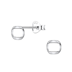 Silver Geometric Stud Earrings - Wholesale - 21833 Silver Geometric Stud Earrings - Wholesale - 21833