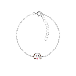 Silver Dog Bracelet - Wholesale - 21999 Silver Dog Bracelet - Wholesale - 21999