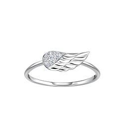 Silver Wing Ring - Wholesale - 23331 Silver Wing Ring - Wholesale - 23331