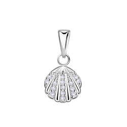 Silver Shell Pendant - Wholesale - 24309 Silver Shell Pendant - Wholesale - 24309