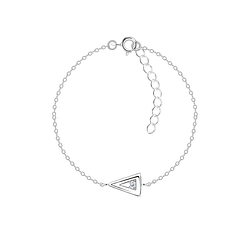 Silver Triangle Bracelet - Wholesale - 24142 Silver Triangle Bracelet - Wholesale - 24142