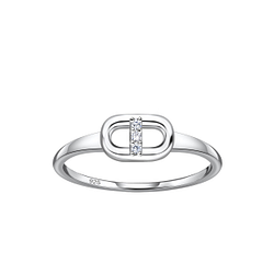 Silver Oval Ring - Wholesale - 24110 Silver Oval Ring - Wholesale - 24110