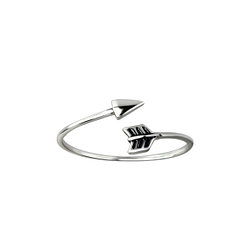 Silver Arrow Ring - Wholesale - 26088