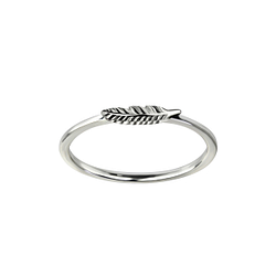 Silver Leaf Ring - Wholesale - 26103