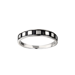 Silver Geometric Ring - Wholesale - 26124 Silver Geometric Ring - Wholesale - 26124