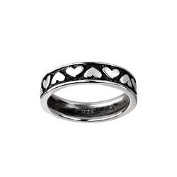 Silver Heart Ring - Wholesale - 26128 Silver Heart Ring - Wholesale - 26128