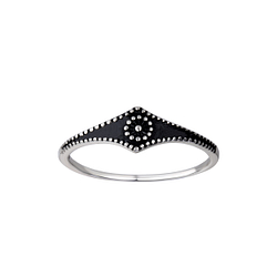Silver Flower Ring - Wholesale - 26129