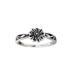 Silver Flower Ring - Wholesale - 26131 Silver Flower Ring - Wholesale - 26131