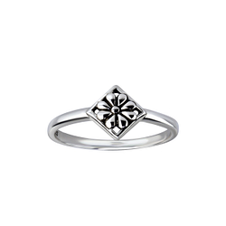Silver Flower Ring - Wholesale - 26138 Silver Flower Ring - Wholesale - 26138