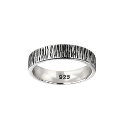 Silver Patterned Ring - Wholesale - 26142 Silver Patterned Ring - Wholesale - 26142