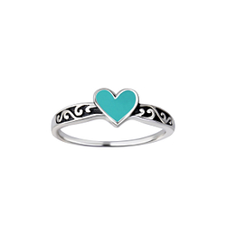 Silver Heart Ring - Wholesale - 26146 Silver Heart Ring - Wholesale - 26146