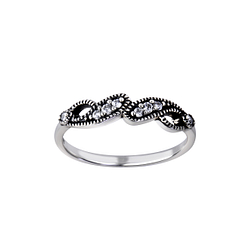 Silver Patterned Ring - Wholesale - 26160 Silver Patterned Ring - Wholesale - 26160