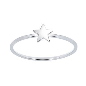 Silver Star Ring1684