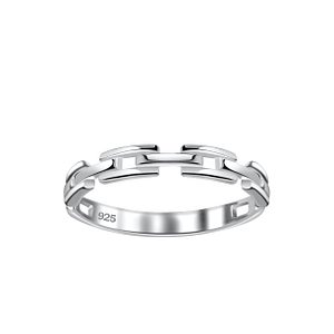 Silver Chain Ring1690