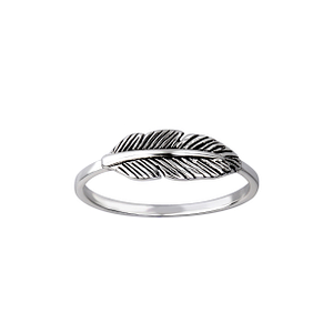 Silver Leaf Ring26122